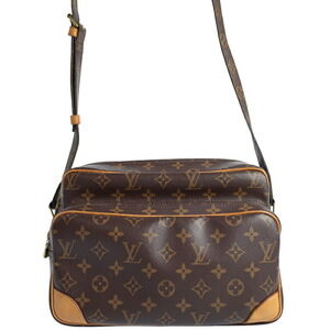 Louis Vuitton Monogram Leather Brown Nile Shoulder Bag